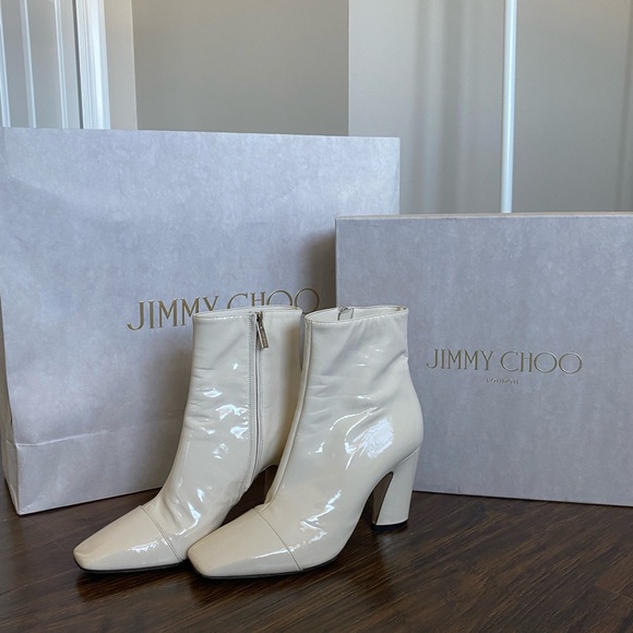 Jimmy Choo Mirren 85 Ankle Boots - Picture 1 of 9
